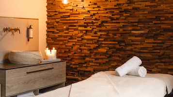 Behandlingsrum til par, sauna, boblebad, dampbad, tyrkisk bad/hammam