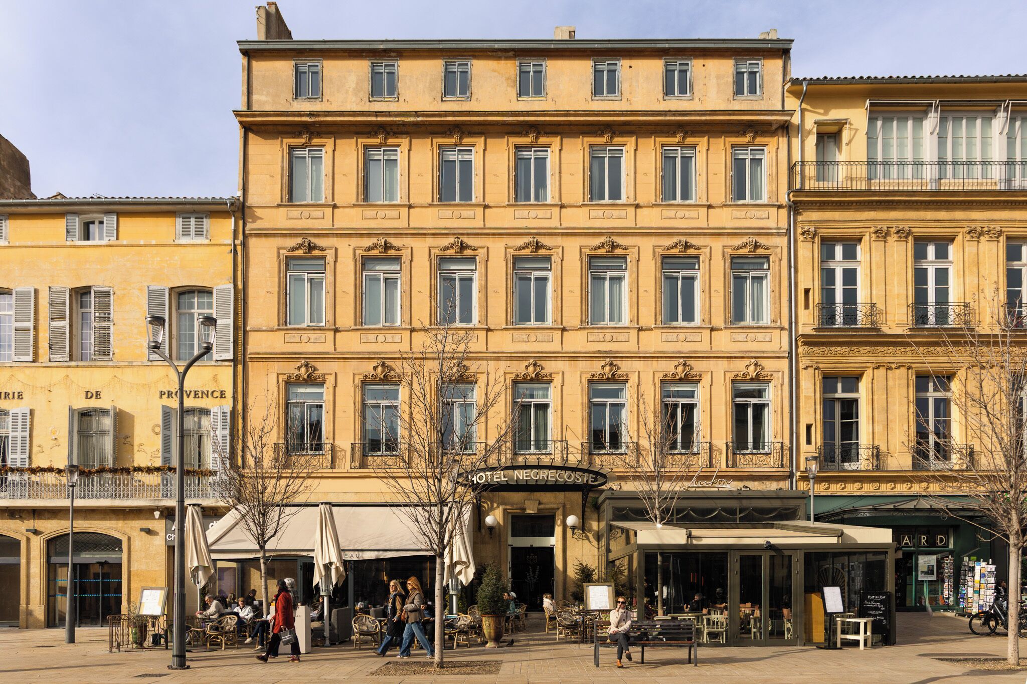 Façade de l’hébergement