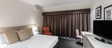 In-room safe, blackout drapes, iron/ironing board, free WiFi