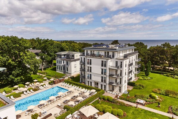 Vue sur la plage/l’océan