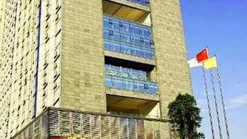 Majoituspaikan sisäänkäynti