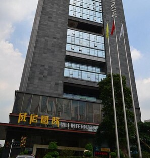 Voorkant van accommodatie