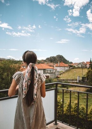Vue sur les montagnes