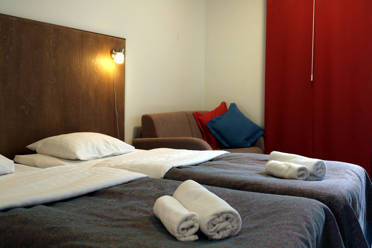 studio, 2 single beds | view from room