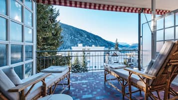 Superior-Doppelzimmer, Balkon | Hochwertige Bettwaren, Daunenbettdecken, Pillowtop-Betten