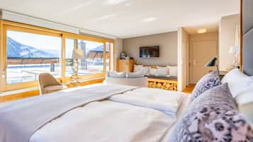 Deluxe-Suite (Roof Top) | Hochwertige Bettwaren, Daunenbettdecken, Pillowtop-Betten