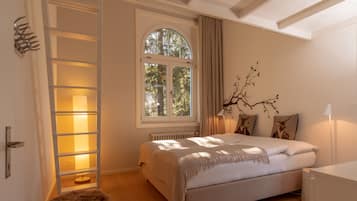 Apartment, 2 Schlafzimmer | Hochwertige Bettwaren, Daunenbettdecken, Pillowtop-Betten