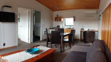 One Bedroom Deluxe Spa Unit | Private kitchen | Fridge, microwave, electric kettle, toaster