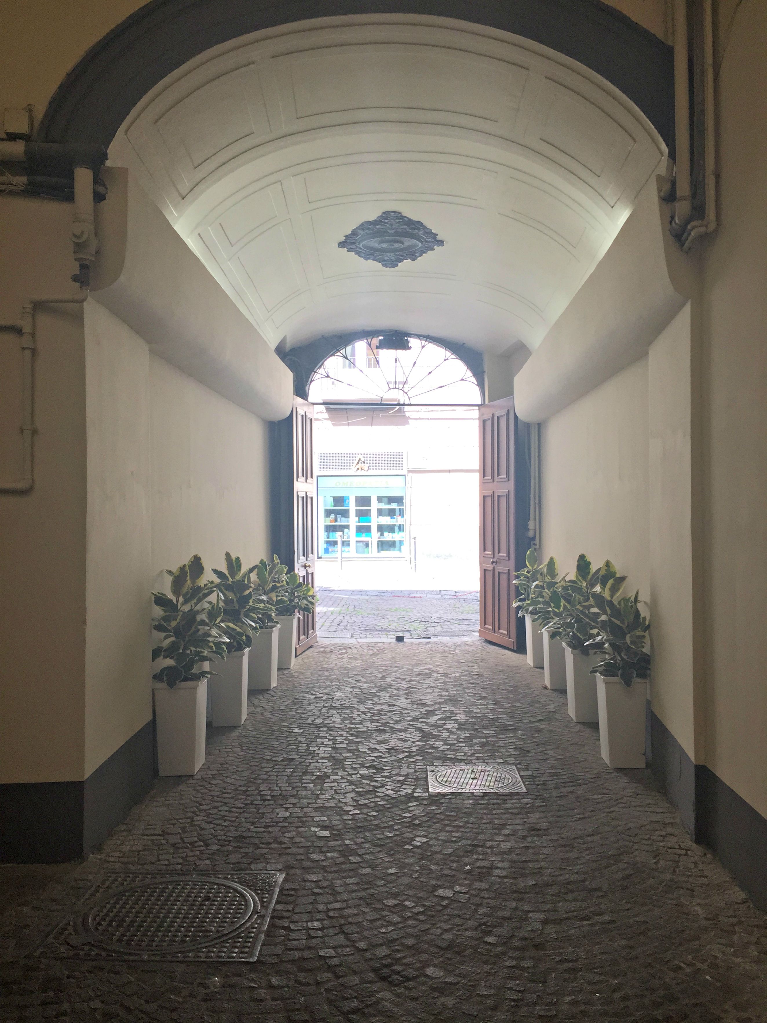 Entrée de l’hébergement