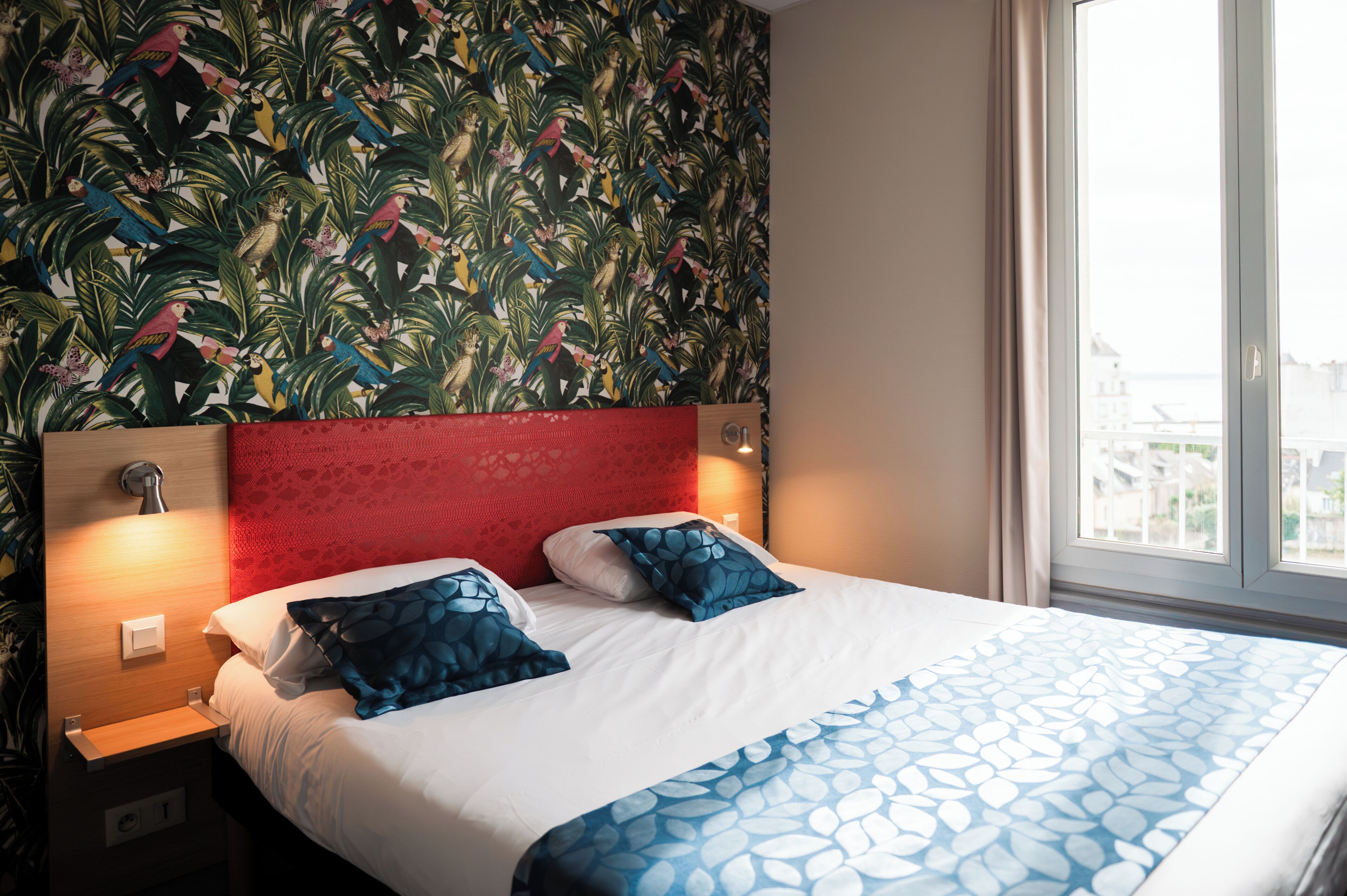 desk, blackout curtains, soundproofing, iron/ironing board