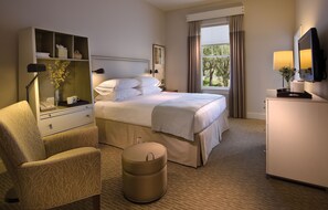 Frette Italian sheets, premium bedding, down duvets, pillow-top beds