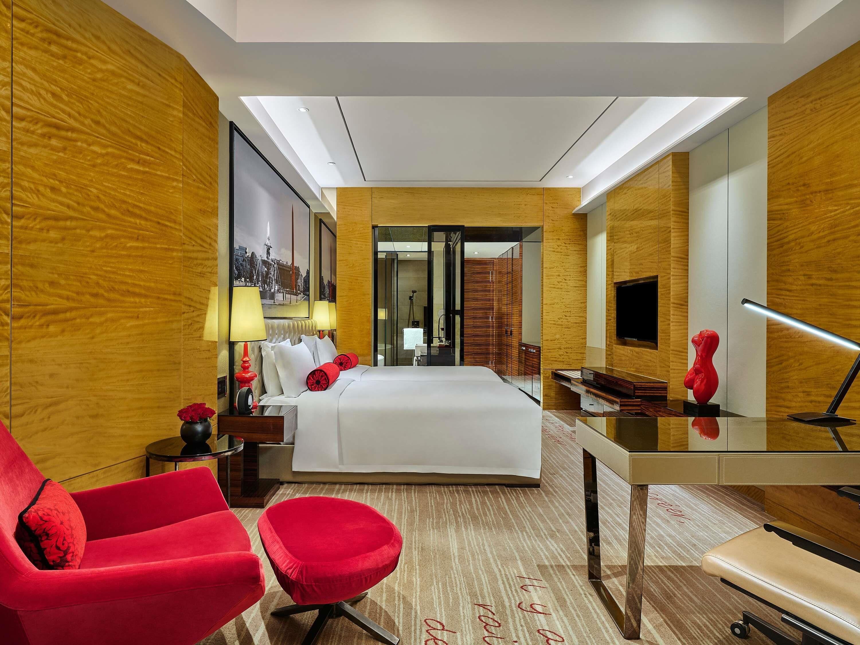 1 habitación, ropa de cama de alta calidad, edredón y minibar 