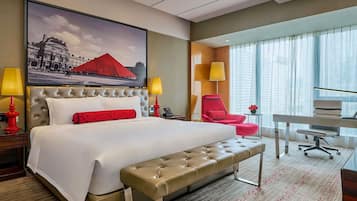 1 bedroom, premium bedding, down duvets, minibar