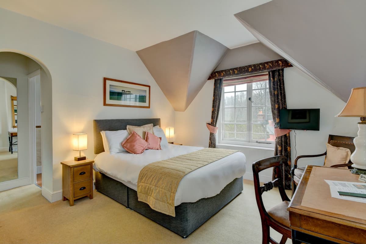 Chambre Double, salle de bains attenante (Bed & Breakfast)