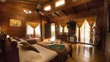 华丽小屋, 2 张大床 | 羽绒被、加厚床垫、客房内保险箱、特色家居