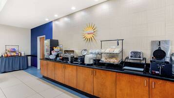 Free continental breakfast