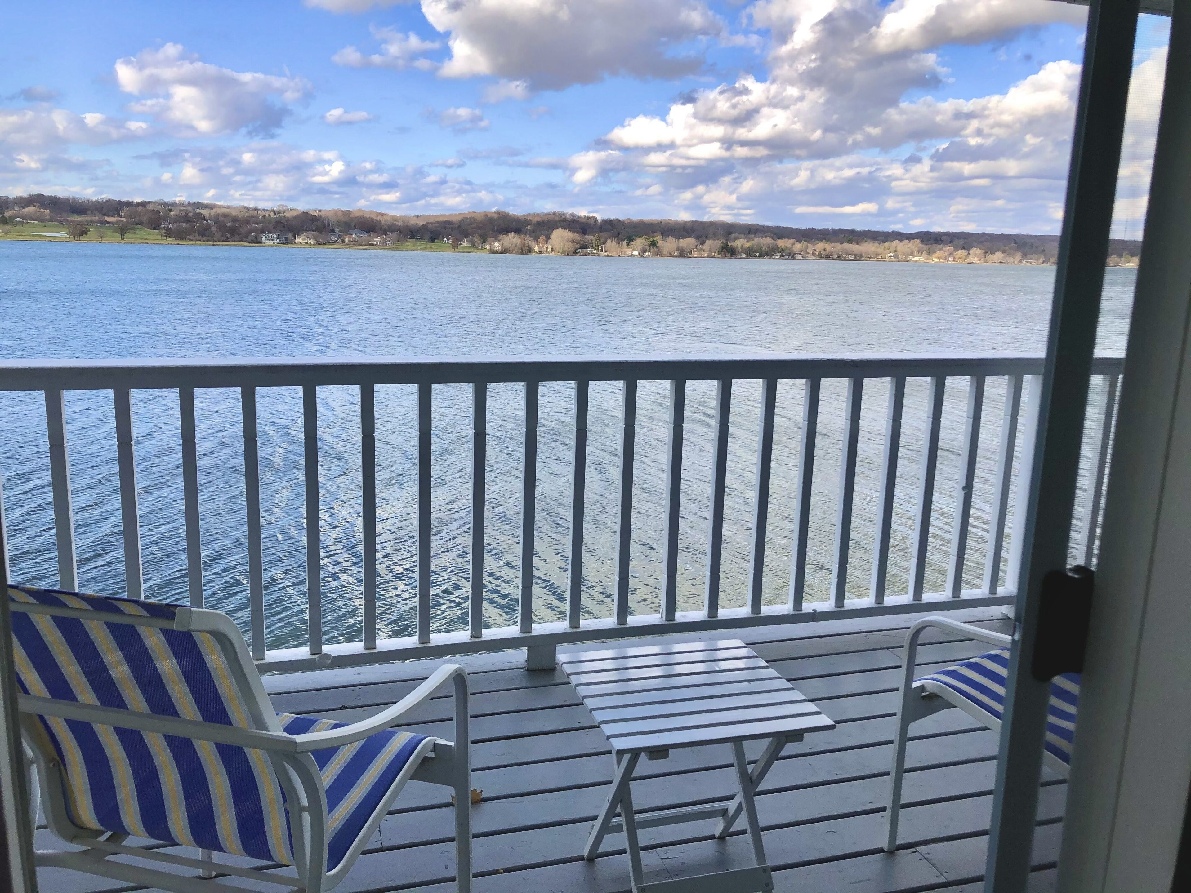 Standard Room, 2 Queen Beds, Lakeside | Balcony view