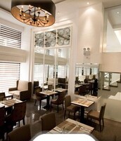 Breakfast, lunch and dinner served