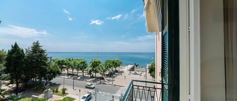 Blick von der Unterkunft