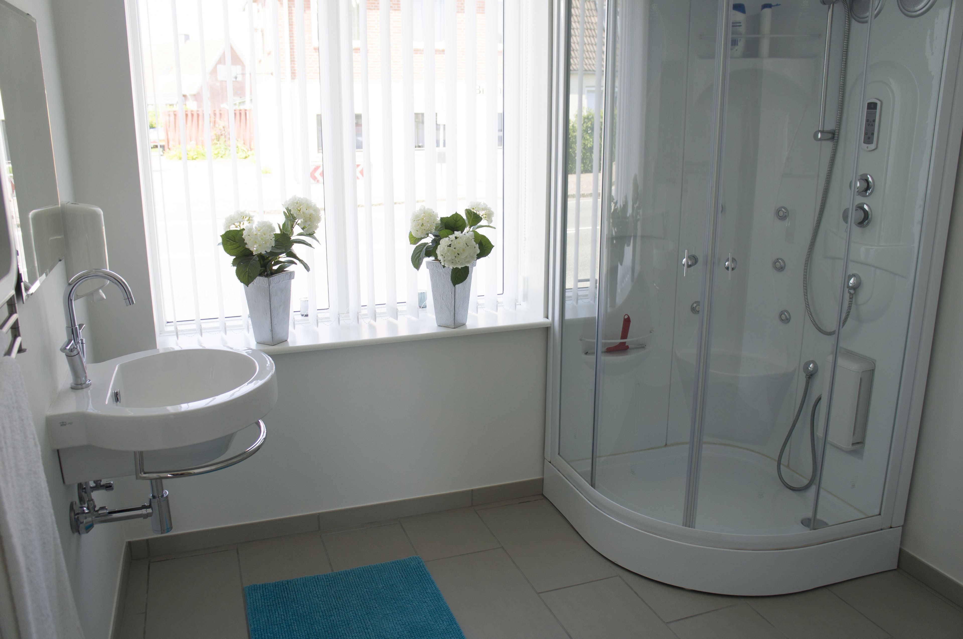 classic double or twin room | bathroom | hair dryer, towels