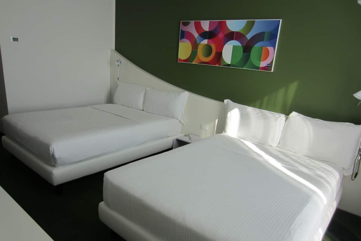 Down comforters, minibar, in-room safe, desk