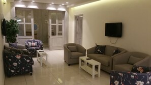 Coin salon dans le hall