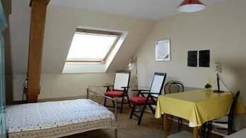 Desk, iron/ironing board, cots/infant beds, rollaway beds
