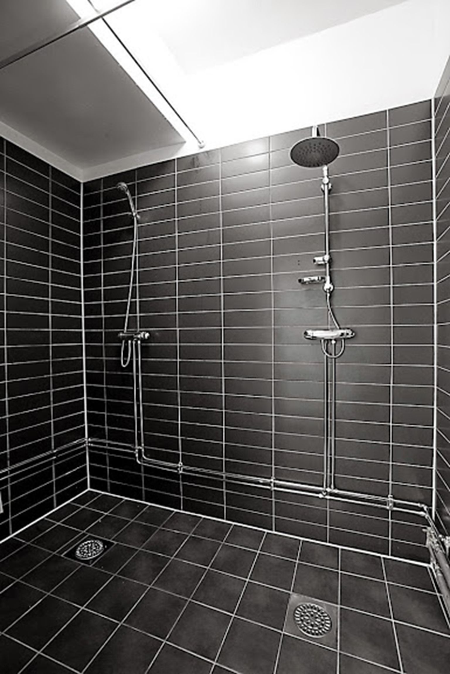 Ducha, secador de pelo, toallas