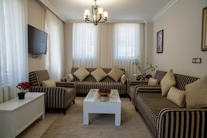 Sala de estar en el lobby