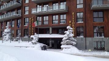 Façade de l’hébergement