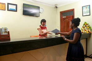 Reception - The City Royal Resort Hotel (Kampala)