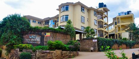 Fassade der Unterkunft