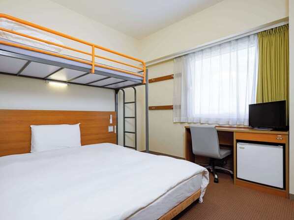 Standard Room, Multiple Beds, Non Smoking | Down comforters, desk, laptop workspace, blackout drapes
