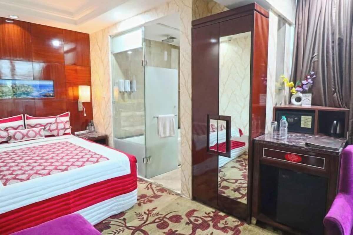 1 Schlafzimmer, hochwertige Bettwaren, Minibar, Zimmersafe