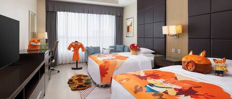 Premium bedding, minibar, in-room safe, desk