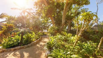 Bungalow, vue jardin