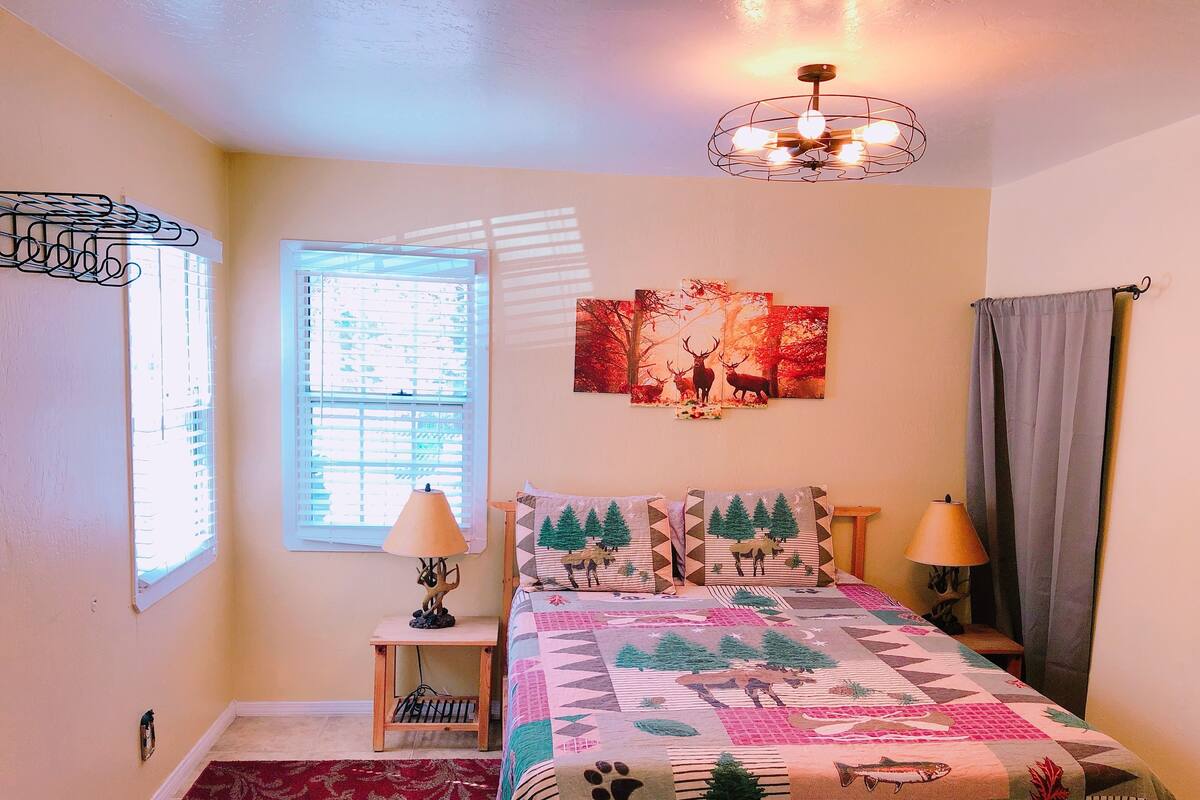 Cabaña familiar, baño privado (1BR Cabin 4)