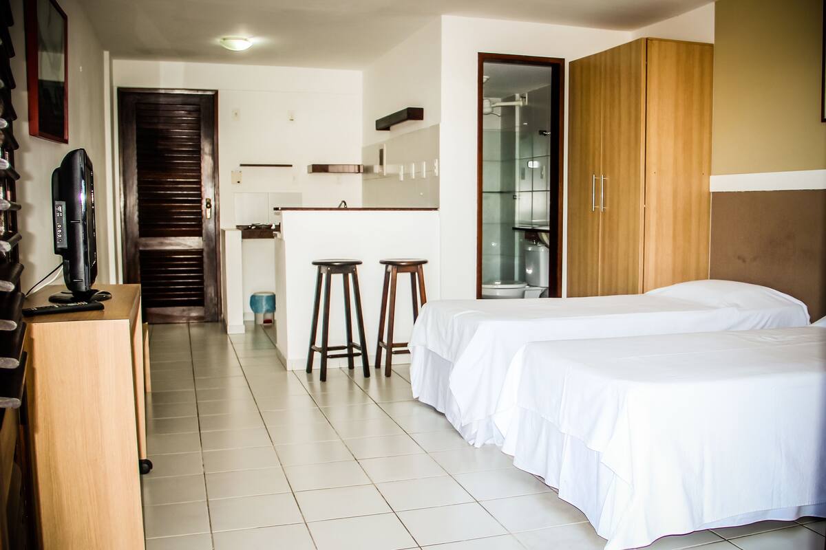 1 Schlafzimmer, Verdunkelungsvorhänge, kostenloses WLAN