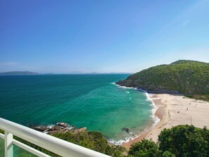 Private beach, white sand