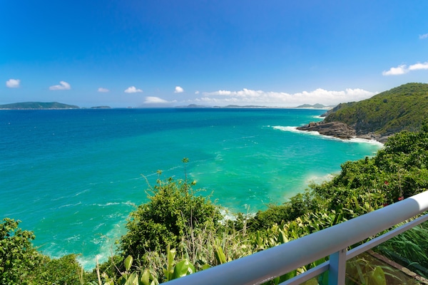 Private beach, white sand
