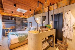 SUITE DESIGNER EXPRESSO DO SERTÃO | Camas com colchões pillow-top, cofres nos quartos, Wi-Fi de cortesia