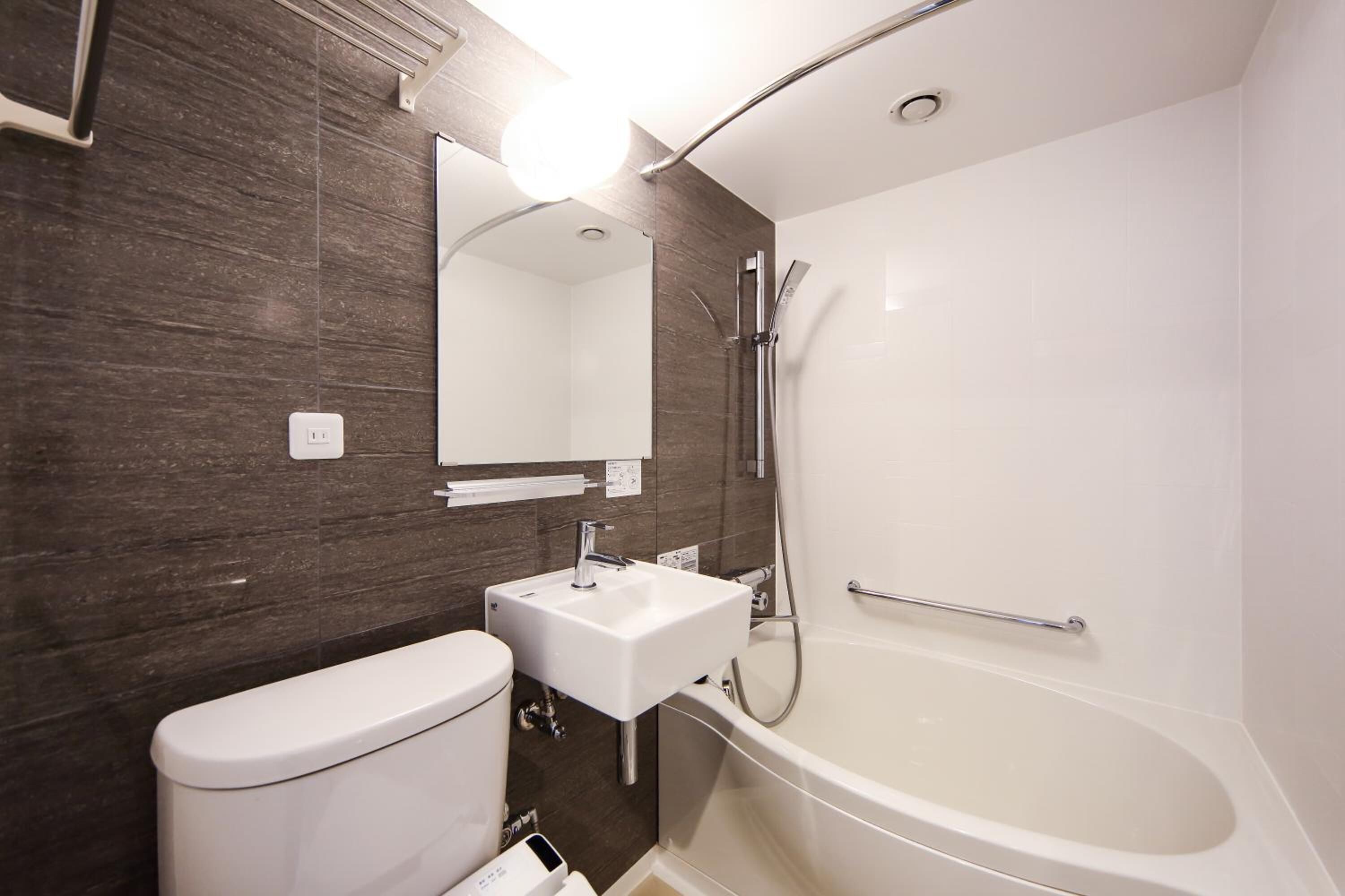 free toiletries, hair dryer, bathrobes, slippers