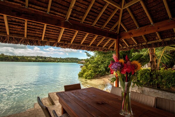 Breakfast, lunch, dinner served; pool views  - Chantillys on the Bay (Port Vila)