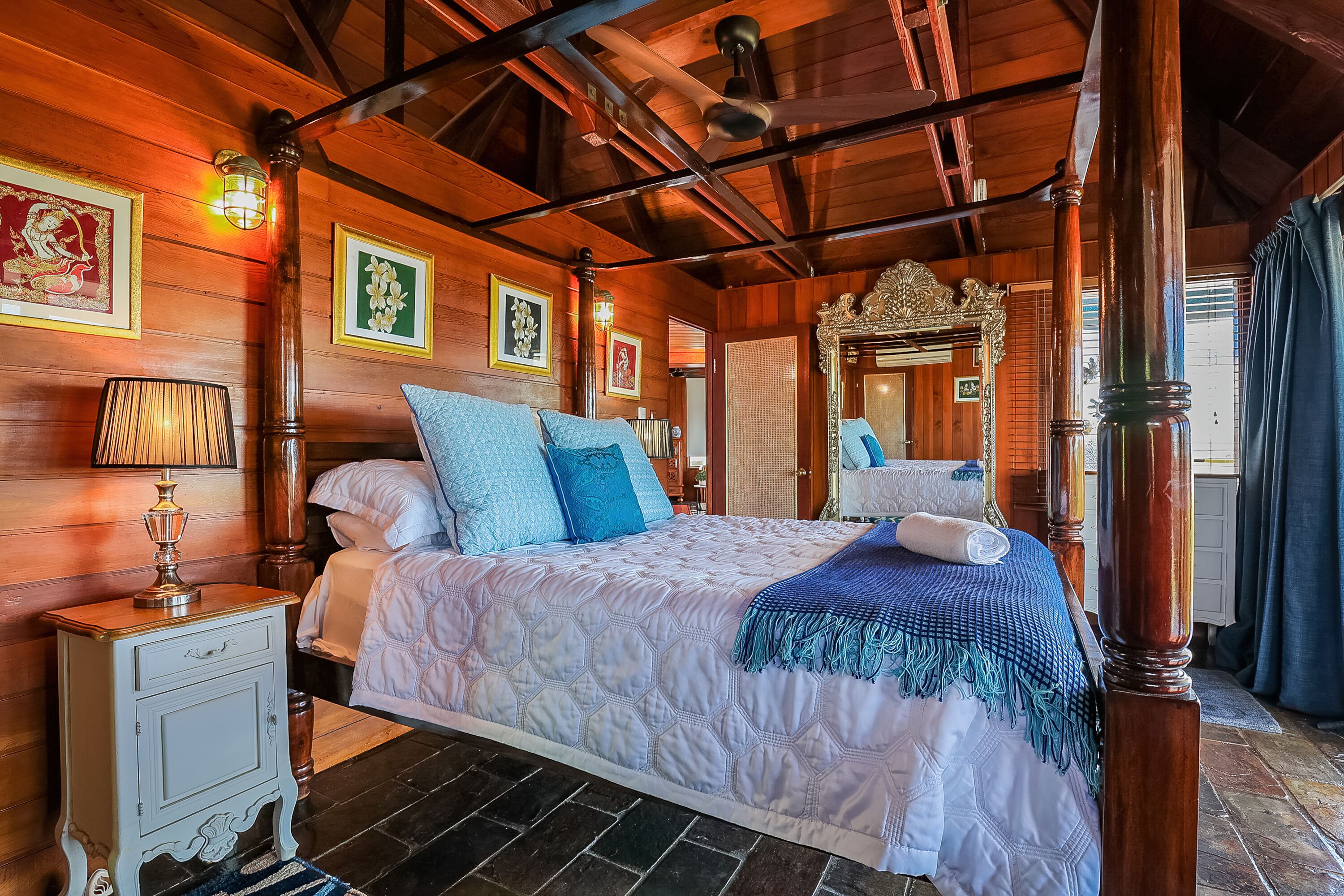 panoramic villa, 2 bedrooms, ocean view | 1 bedroom, premium bedding, iron/ironing board, bed sheets