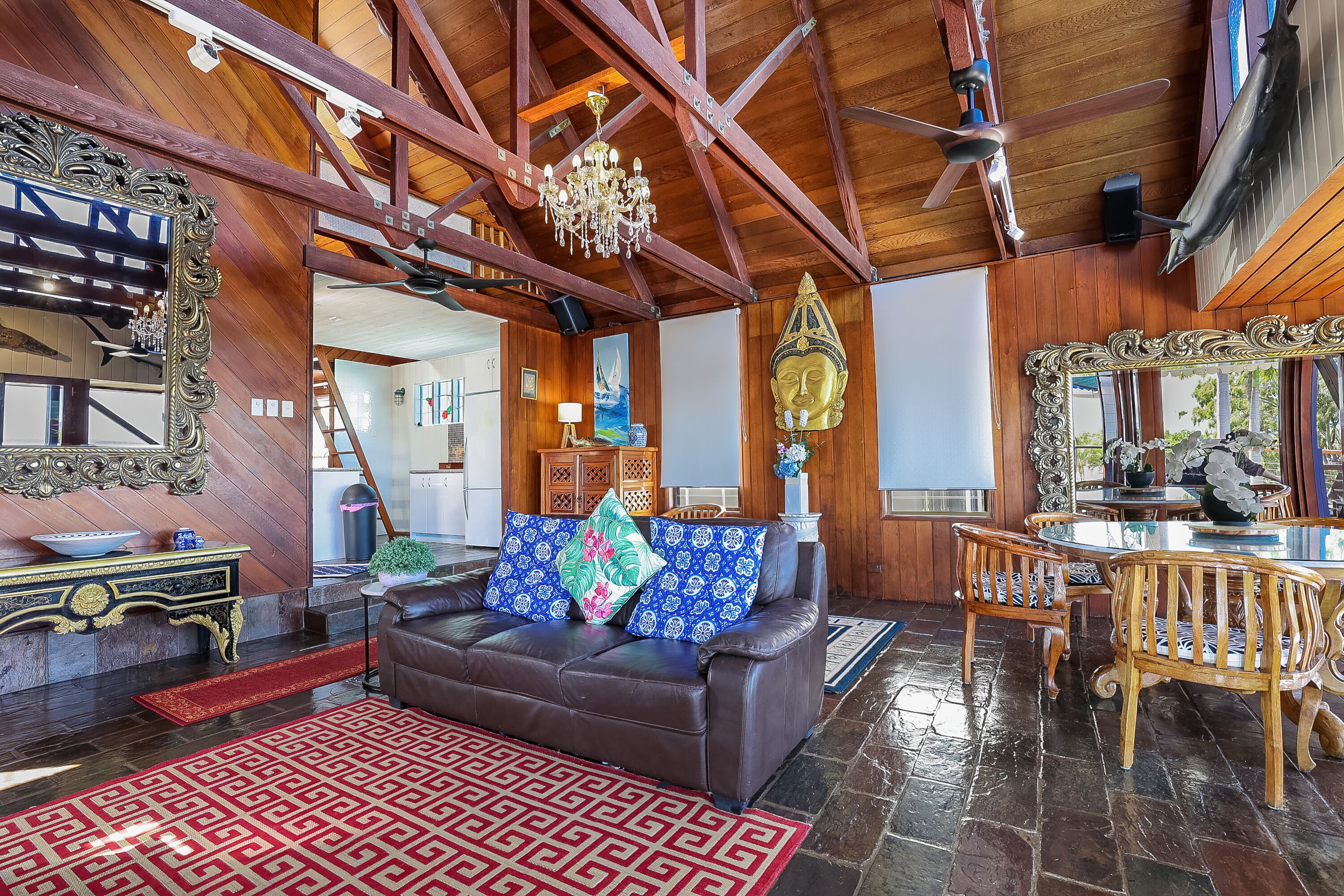 panoramic villa, 2 bedrooms, ocean view | 1 bedroom, premium bedding, iron/ironing board, bed sheets