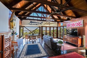 Panoramic Villa, 2 Bedrooms, Ocean View | Premium bedding, iron/ironing board, bed sheets