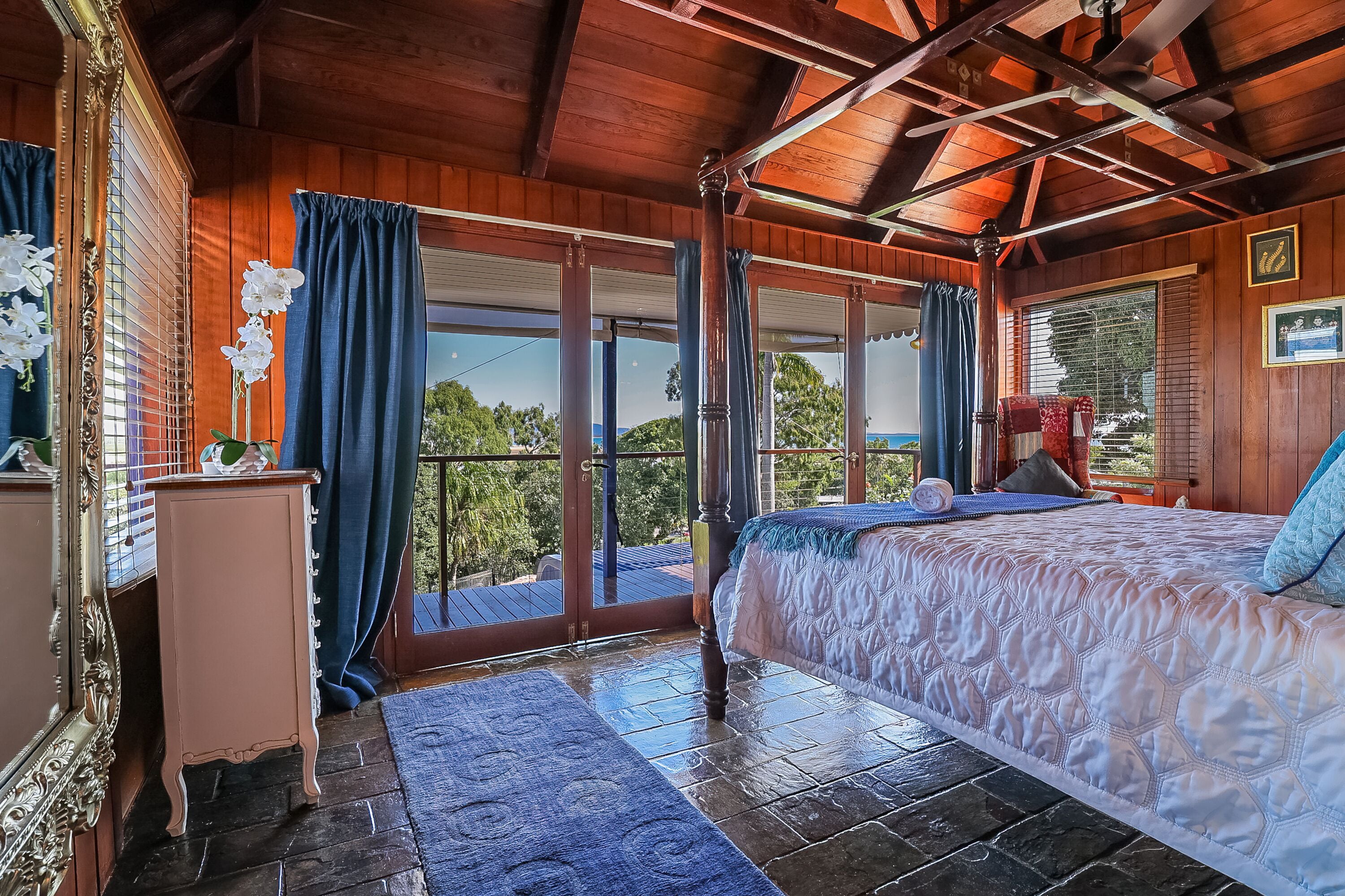 panoramic villa, 2 bedrooms, ocean view | 1 bedroom, premium bedding, iron/ironing board, bed sheets