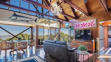 Panoramic Villa, 2 Bedrooms, Ocean View | 1 bedroom, premium bedding, iron/ironing board, bed sheets