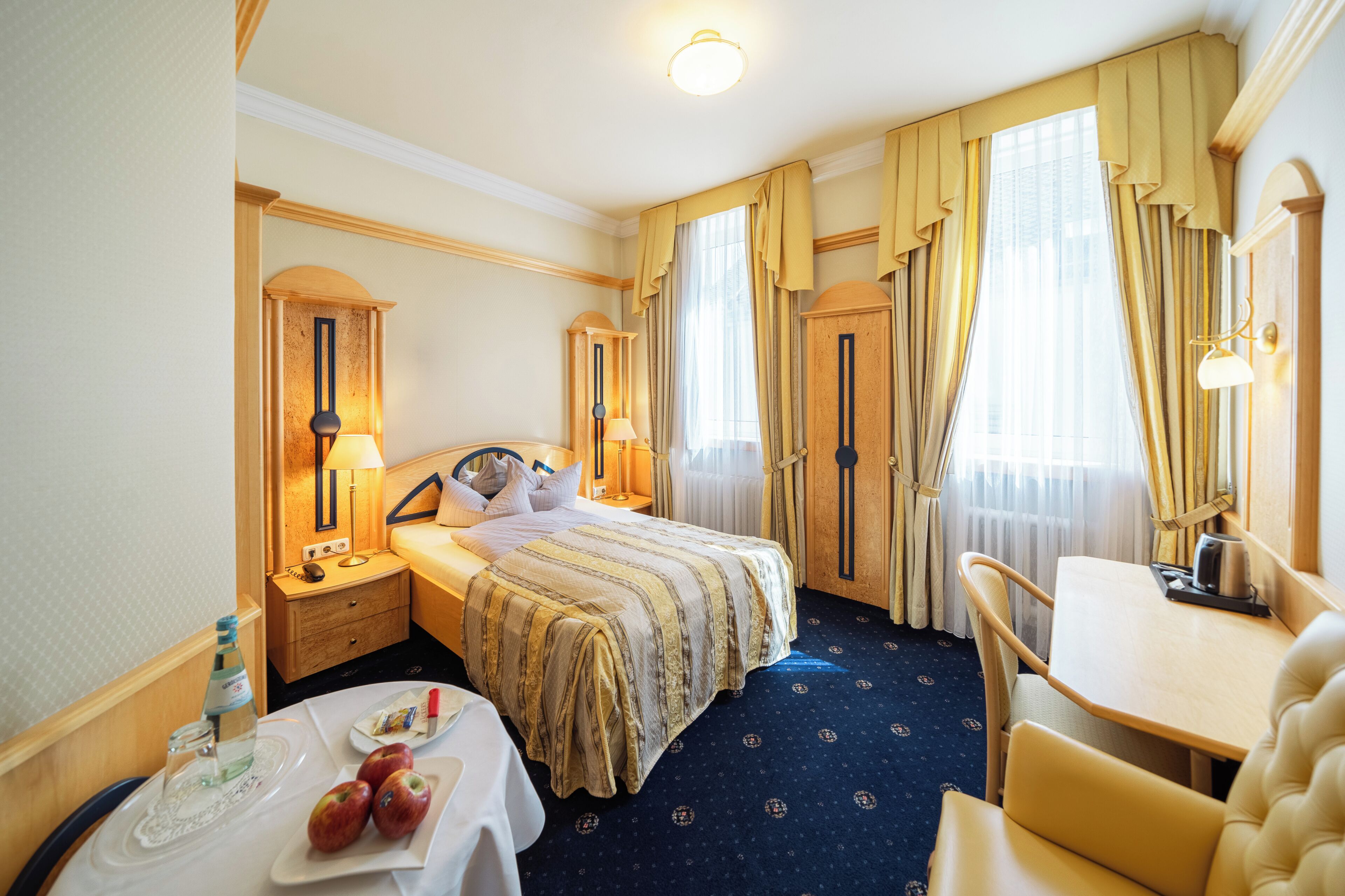 Minibar, in-room safe, desk, blackout curtains
