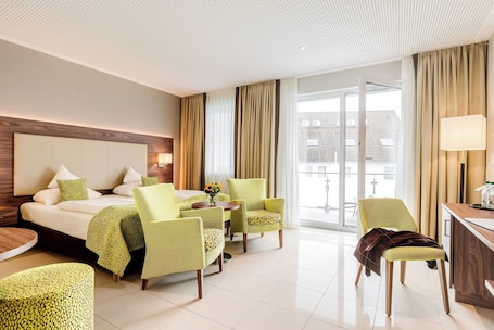 1 habitación y ropa de cama de alta calidad